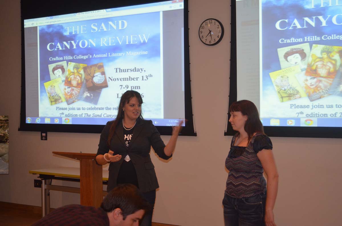 People at the Sand Canyon Review launch
