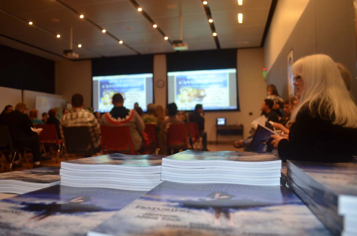 People at the Sand Canyon Review launch