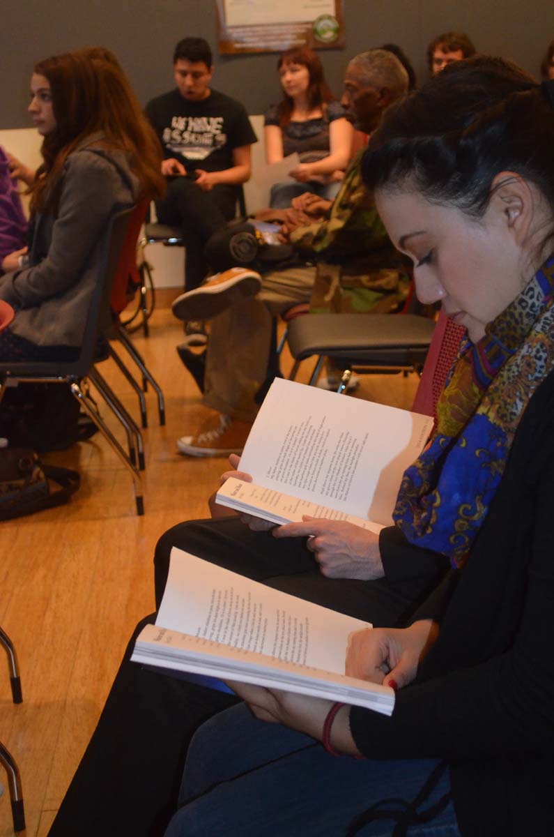 People at the Sand Canyon Review launch