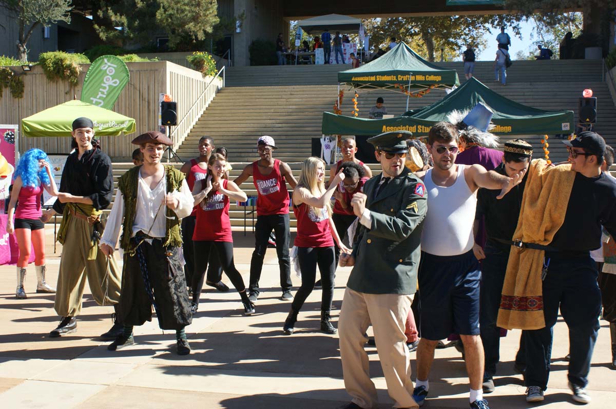 People enjoying Club Rush