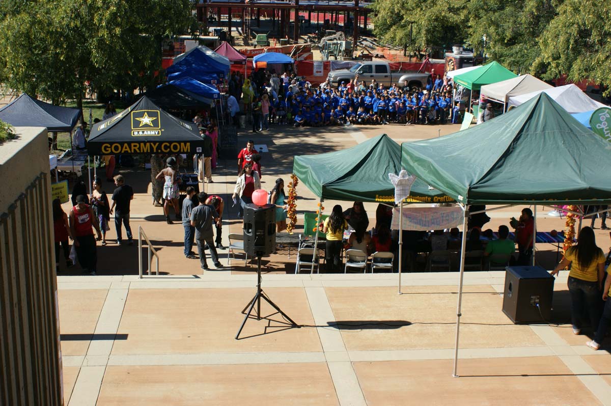 People enjoying Club Rush