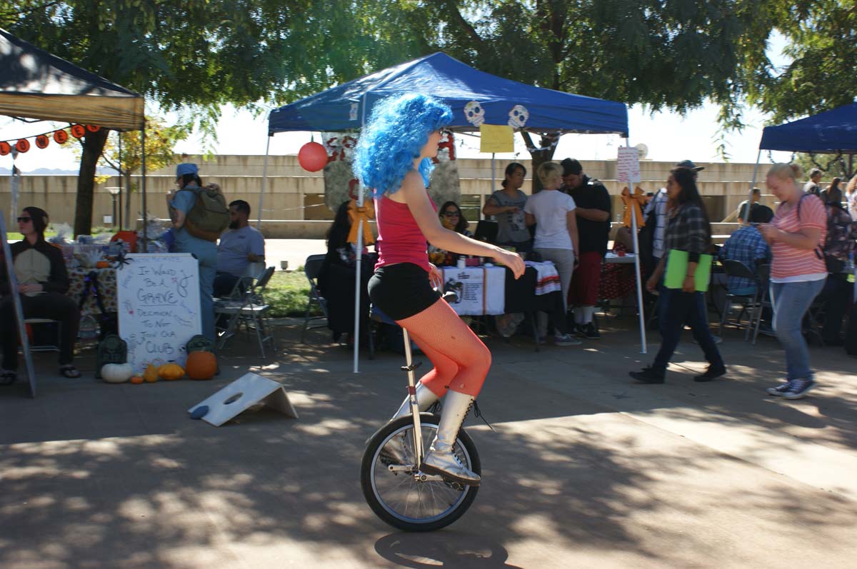 People enjoying Club Rush