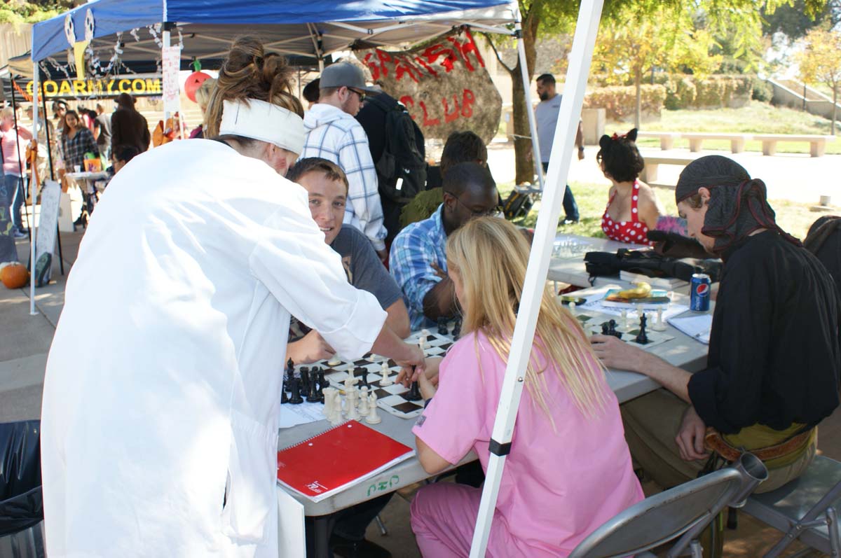People enjoying Club Rush
