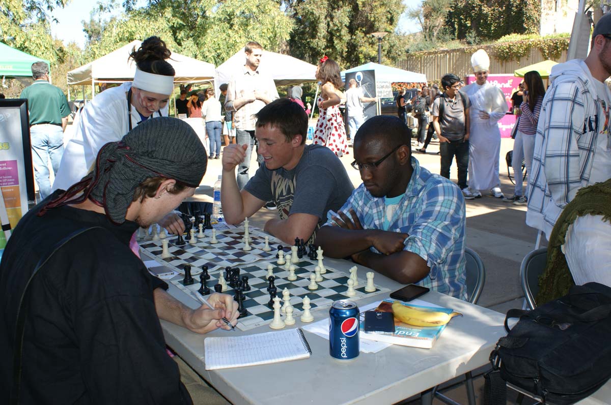 People enjoying Club Rush