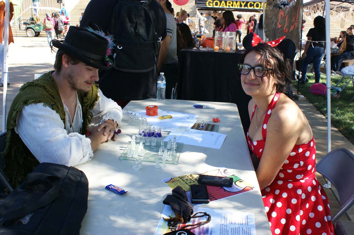 People enjoying Club Rush