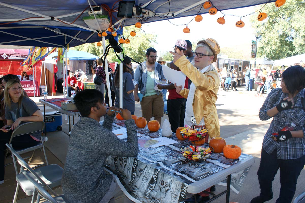 People enjoying Club Rush