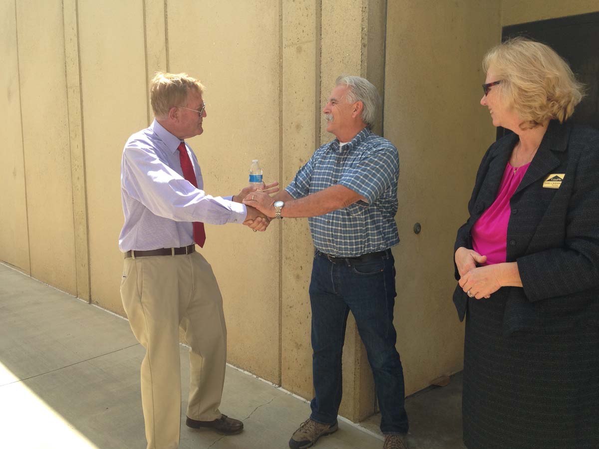 Congressman Cook visits campus