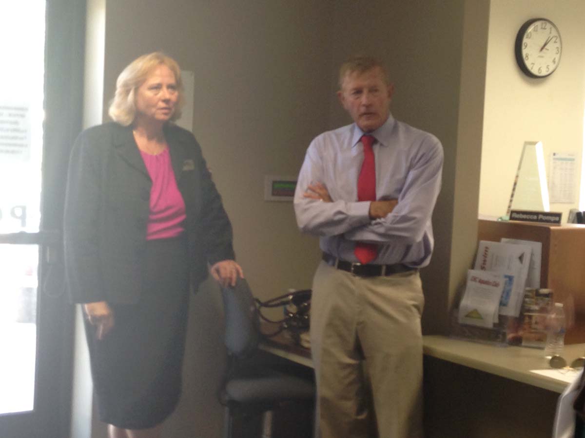 Congressman Cook visits campus