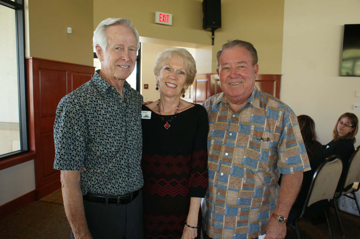 People enjoying the Friends Luncheon