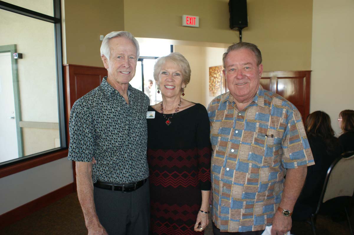 People enjoying the Friends Luncheon