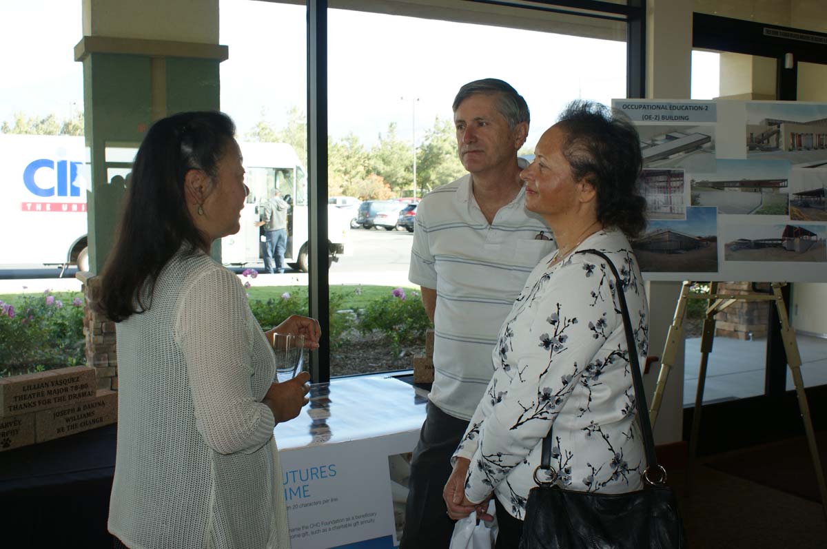 People enjoying the Friends Luncheon