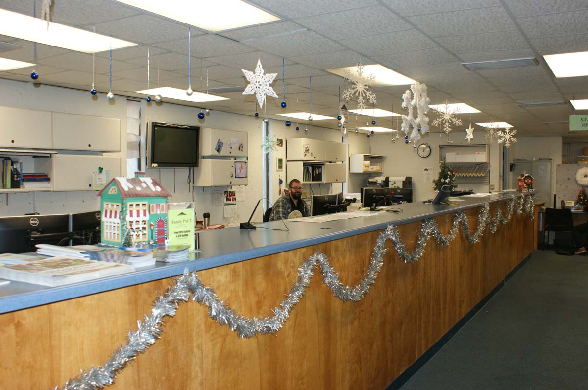 Transfer Center decor