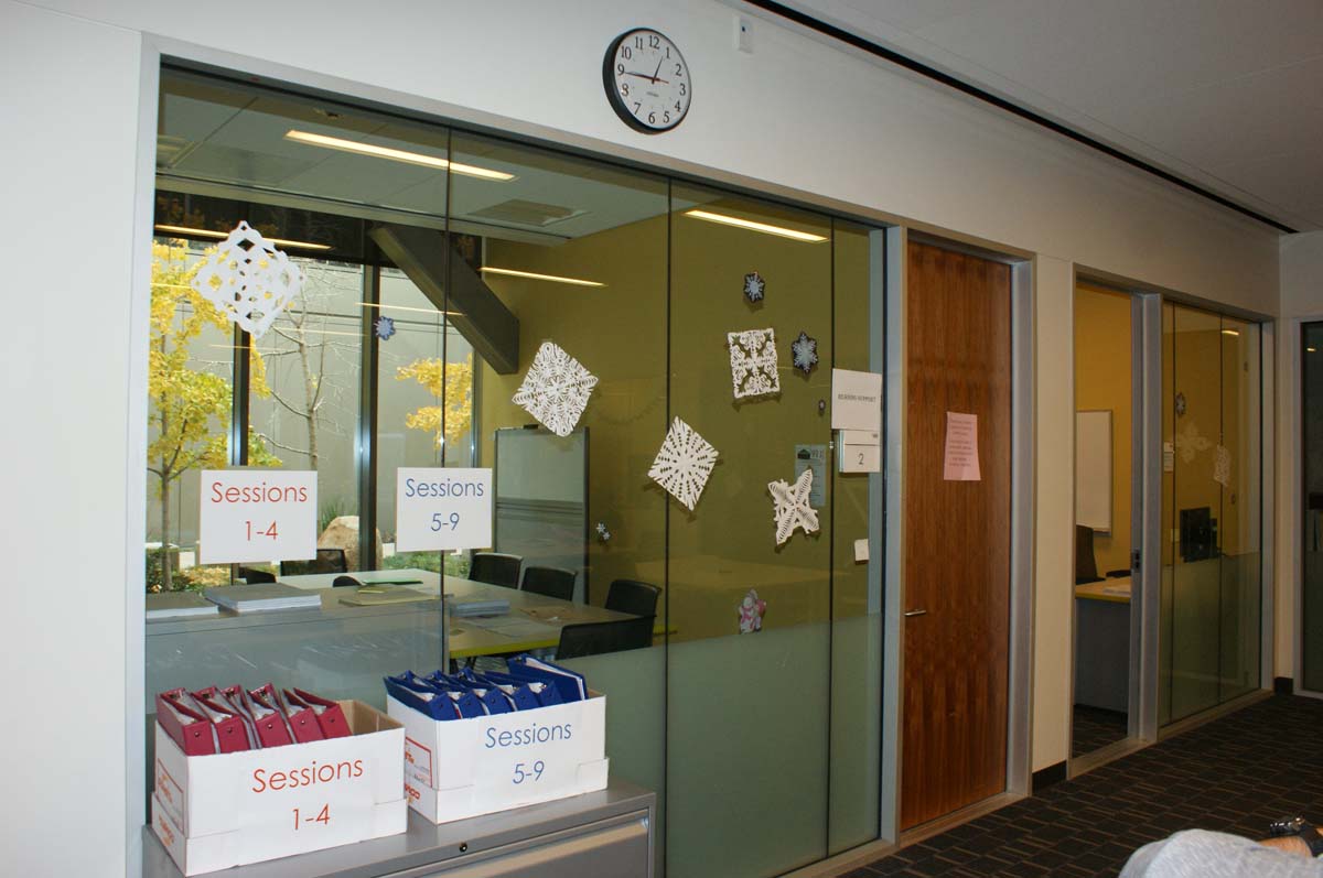 Transfer Center decor