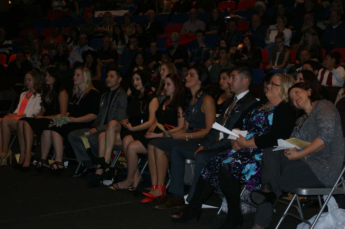 People at the Respiratory Care Graduation