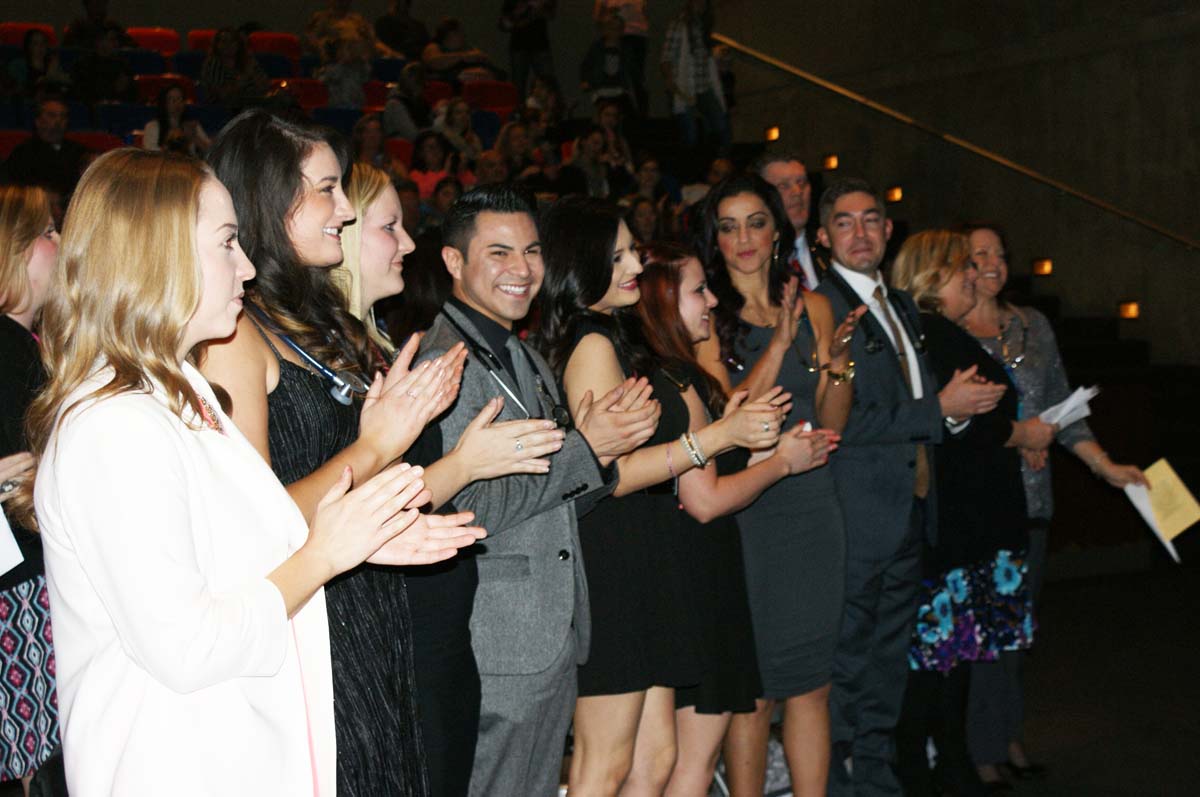 People at the Respiratory Care Graduation