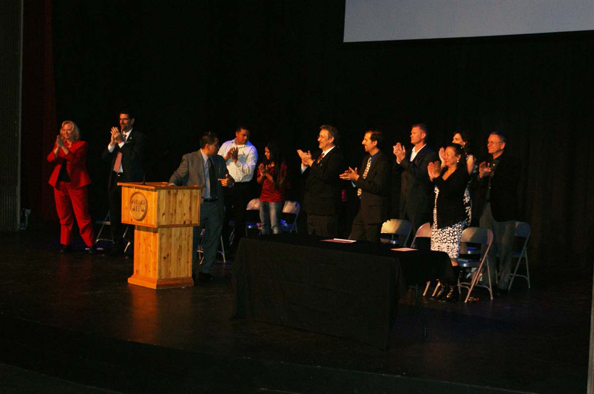 People at the Respiratory Care Graduation