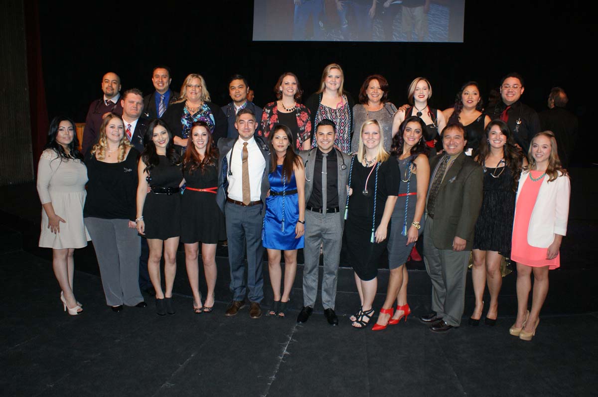 People at the Respiratory Care Graduation