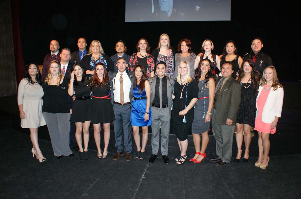 People at the Respiratory Care Graduation