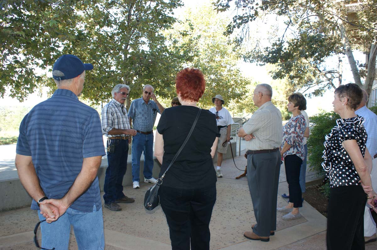 People enjoying the Retiree Brunch
