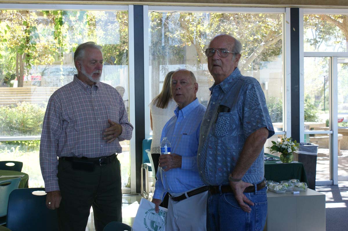 People enjoying the Retiree Brunch