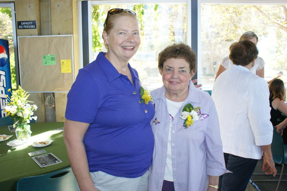 People enjoying the Retiree Brunch