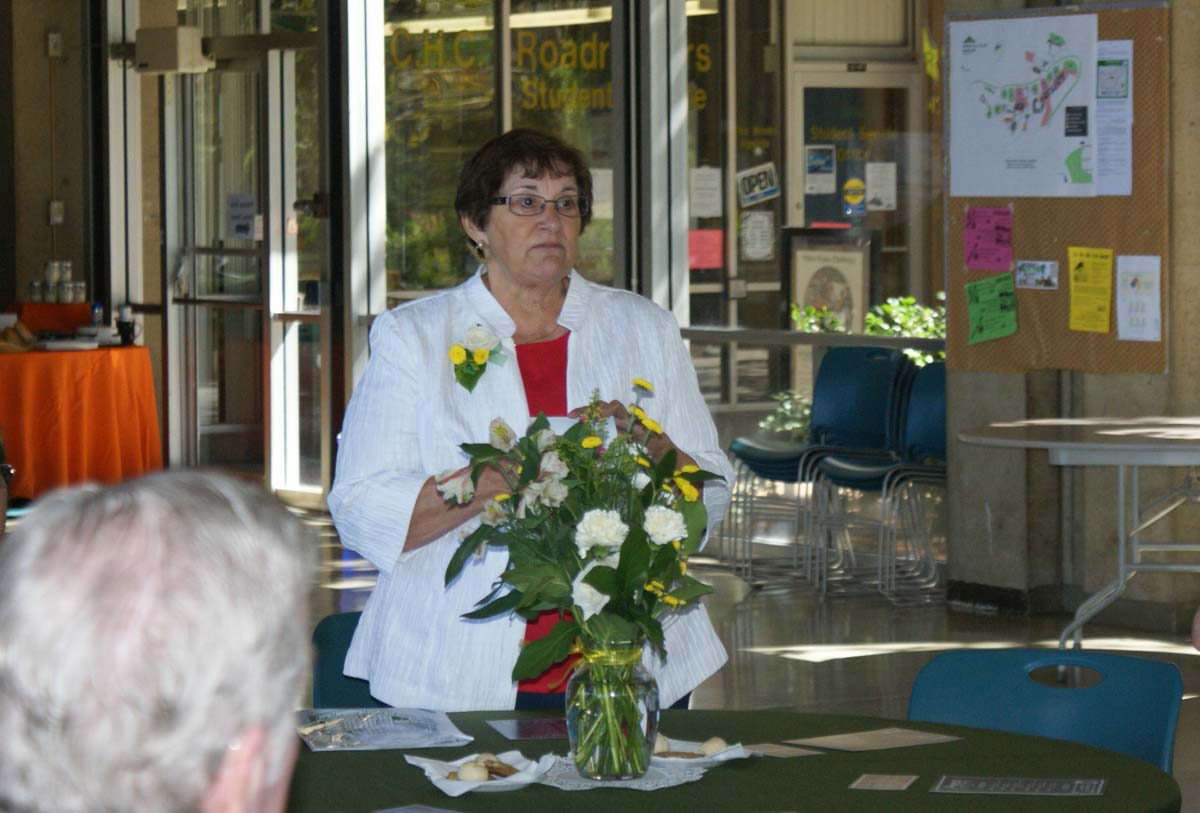 People enjoying the Retiree Brunch