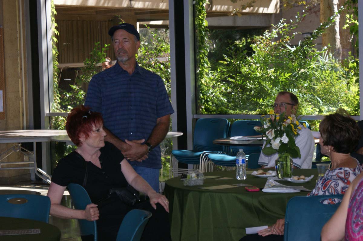 People enjoying the Retiree Brunch