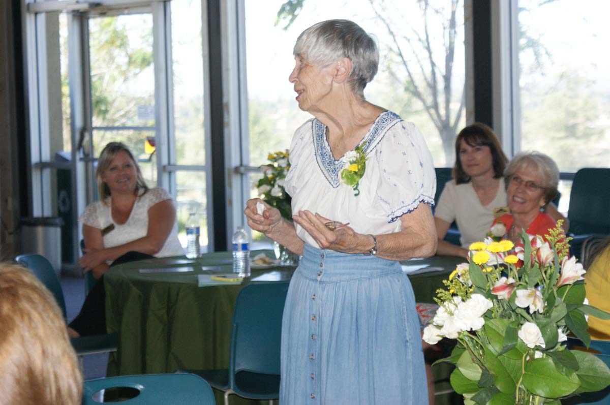 People enjoying the Retiree Brunch