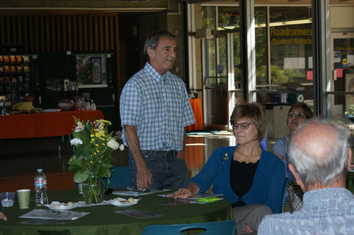People enjoying the Retiree Brunch