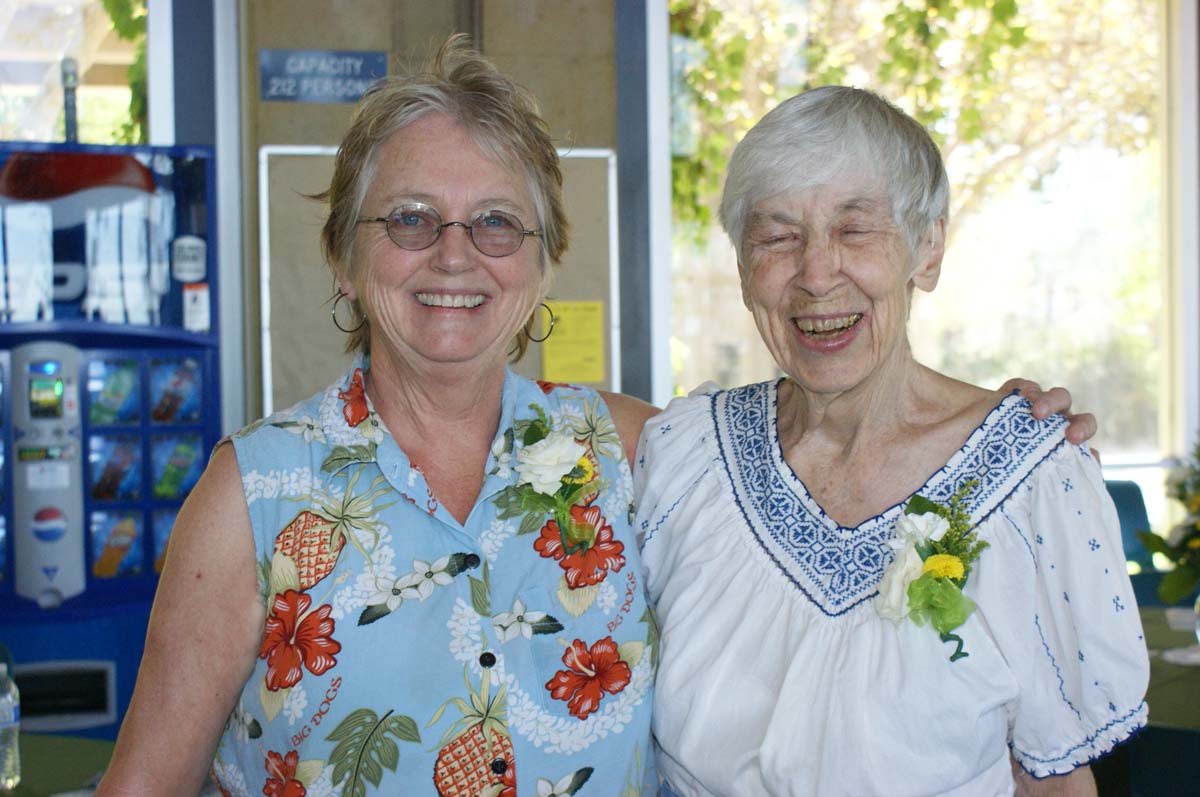 People enjoying the Retiree Brunch