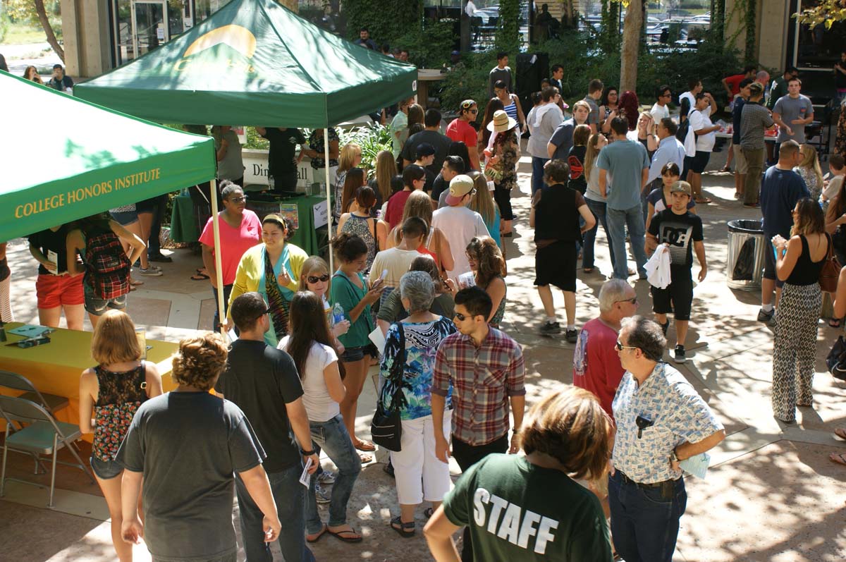 People enjoying the Roadrunner Rally