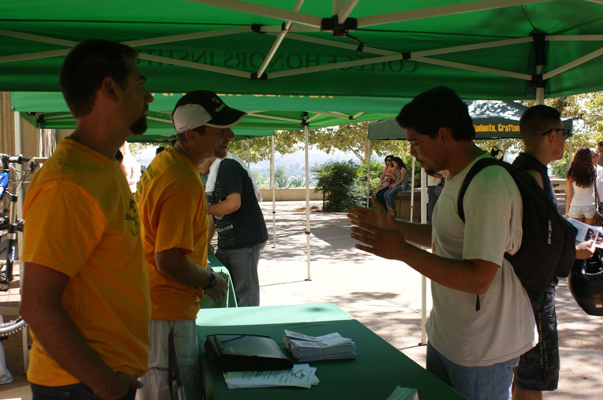 People enjoying the Roadrunner Rally