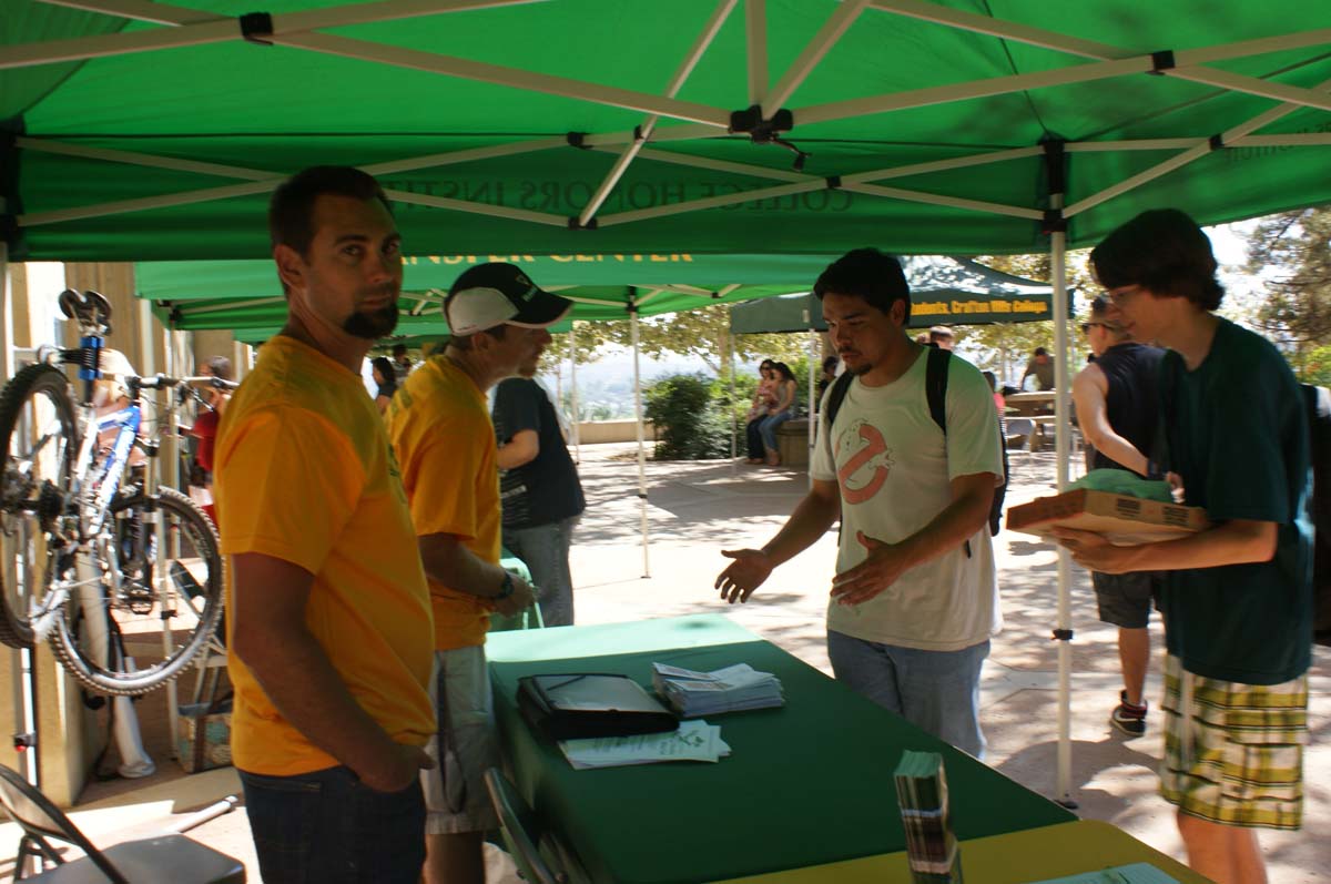 People enjoying the Roadrunner Rally