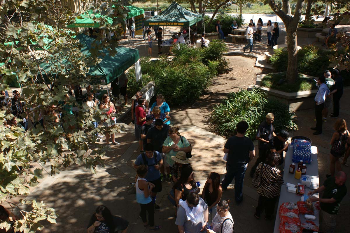 People enjoying the Roadrunner Rally
