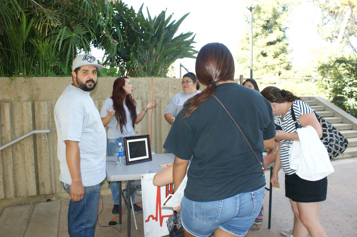 People enjoying the Roadrunner Rally