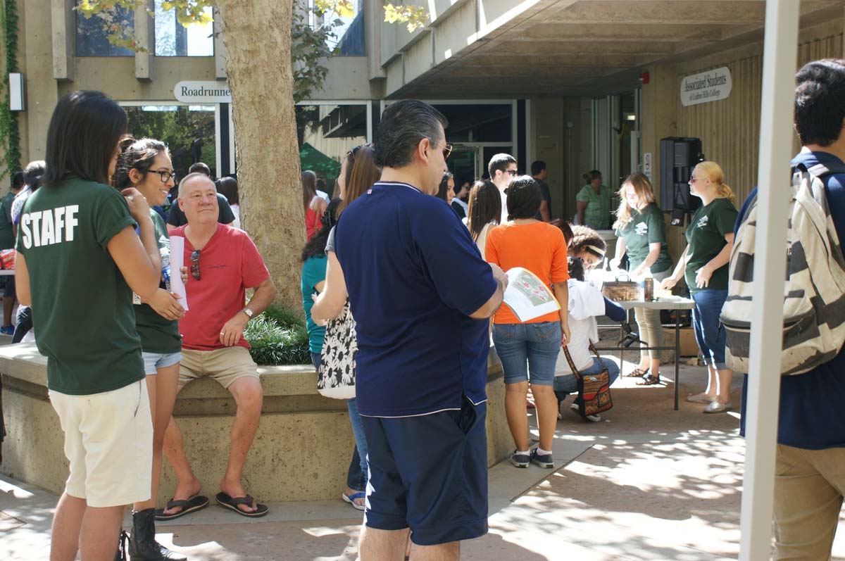 People enjoying the Roadrunner Rally