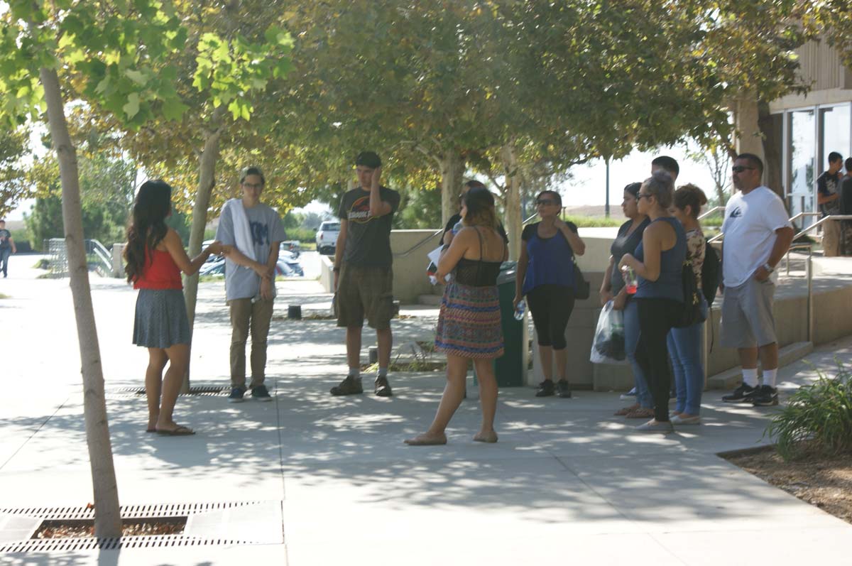 People enjoying the Roadrunner Rally