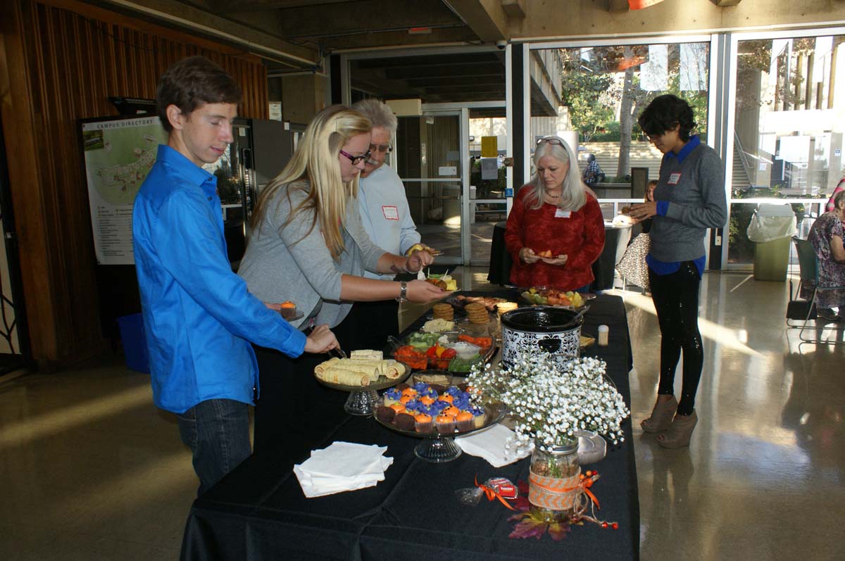 People at the Scholars Donor Reception