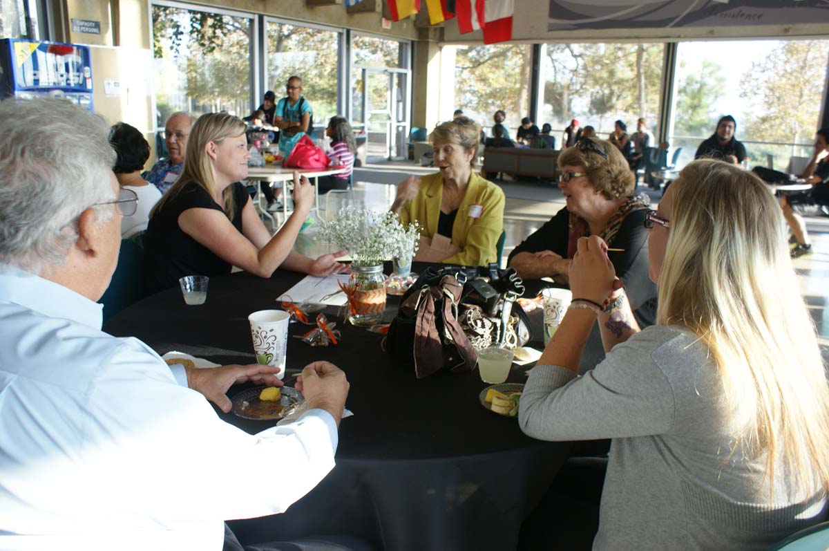 People at the Scholars Donor Reception