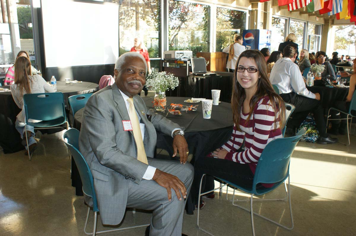 People at the Scholars Donor Reception