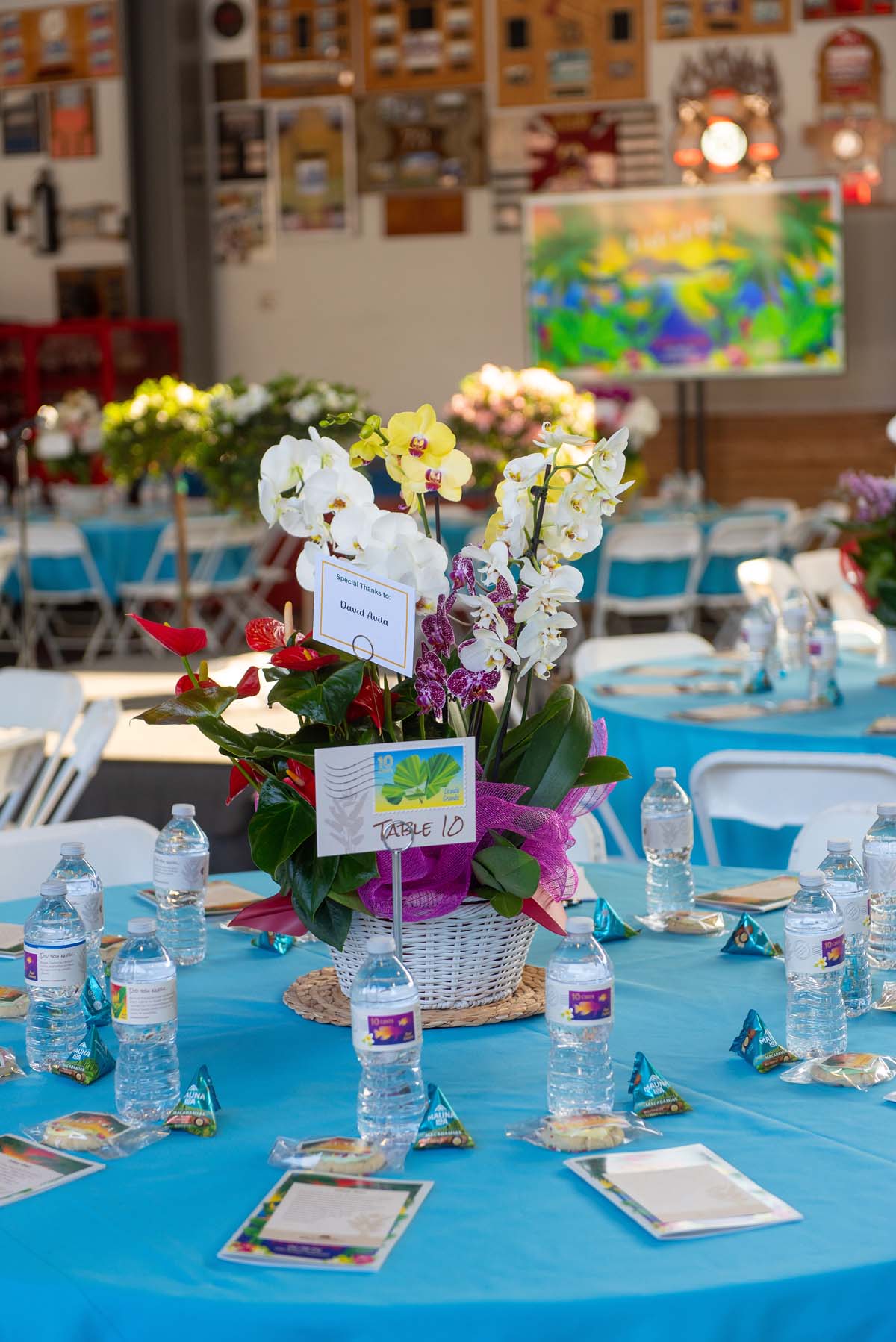 floral centerpiece