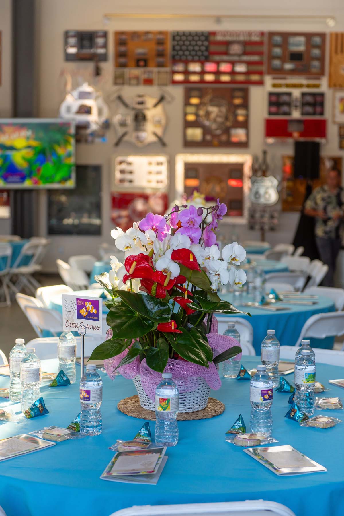 floral centerpiece