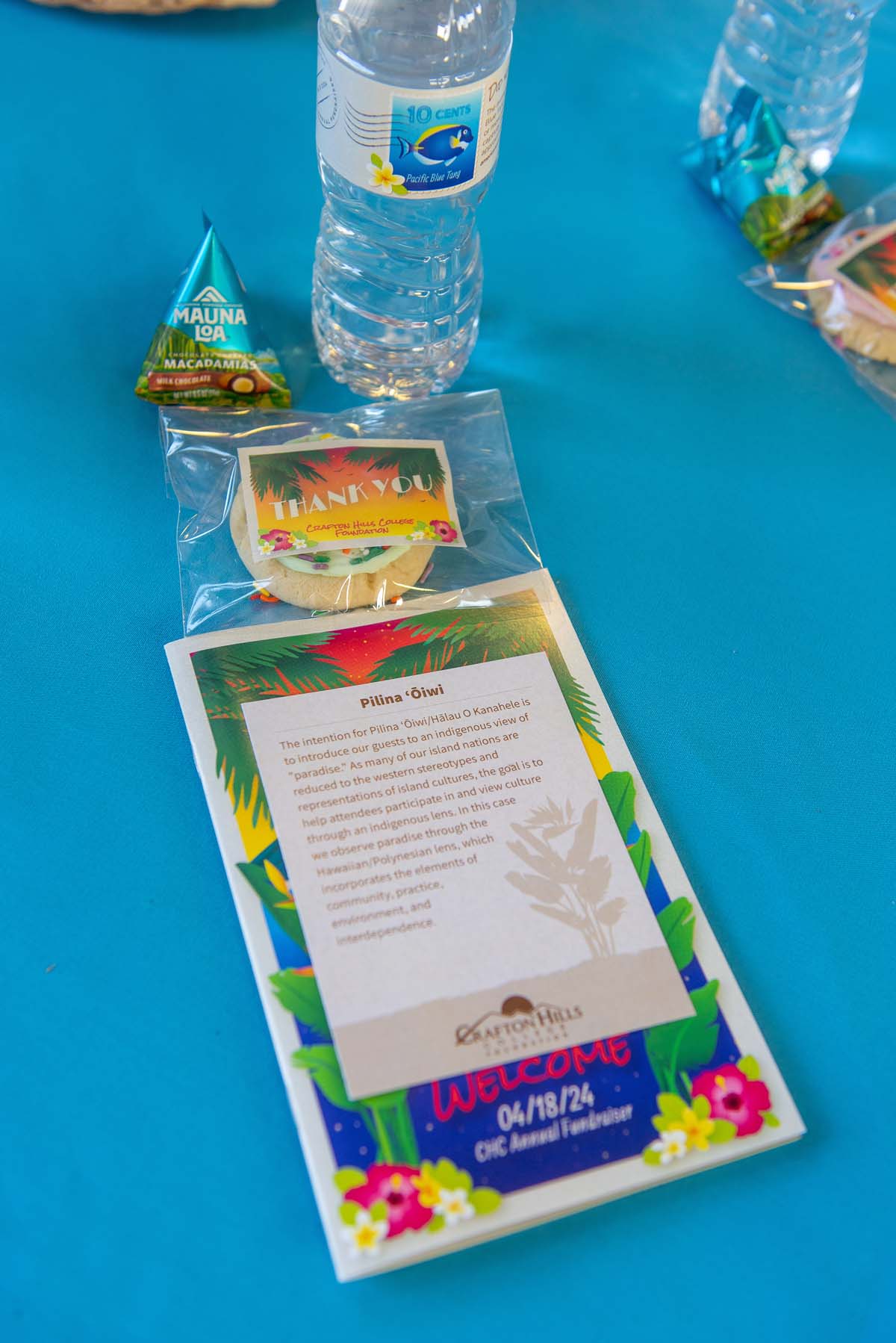 Flyer and cookie