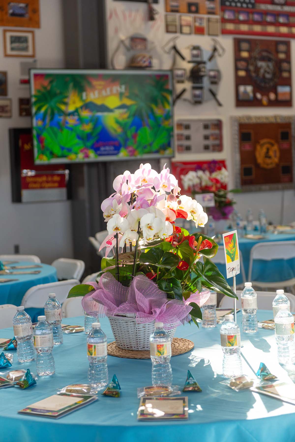 floral centerpiece