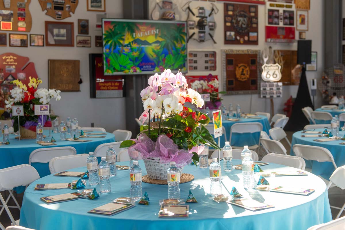 floral centerpiece
