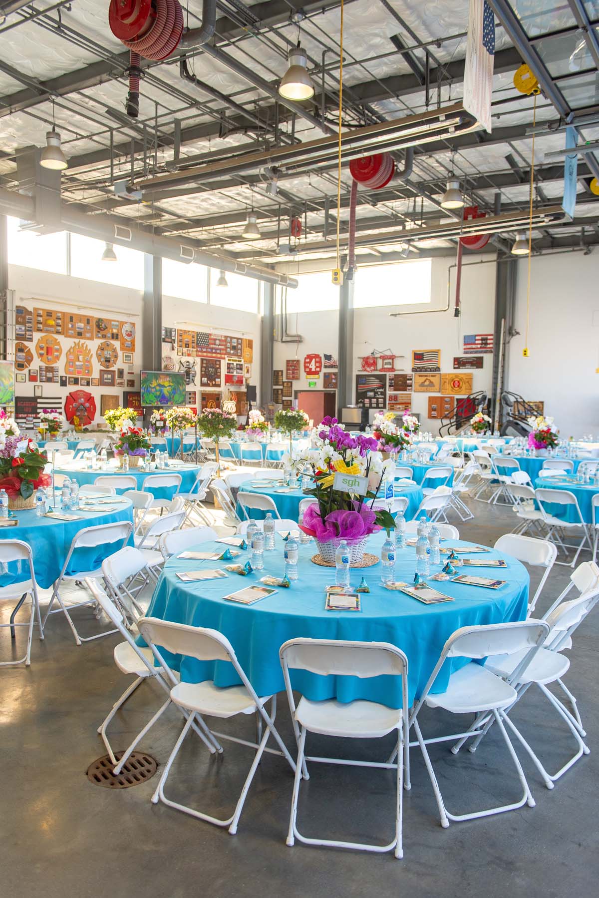 decorated tables