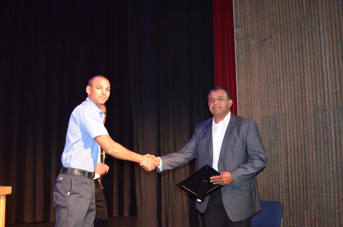 People at the Fire Academy Graduation