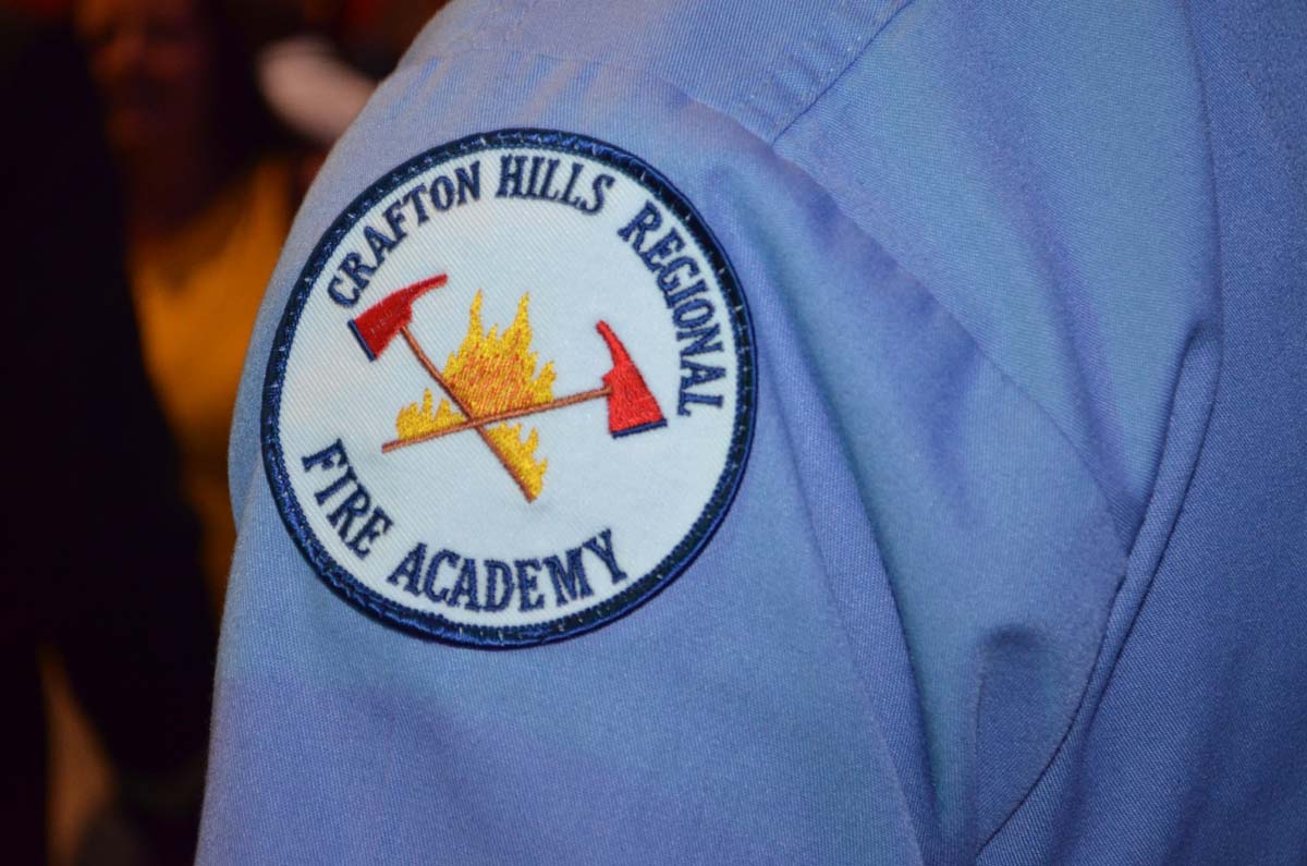 People at the Fire Academy Graduation
