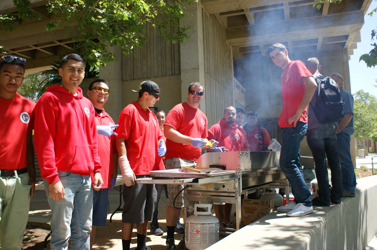 People enjoying the Classified Appreciation Luncheon