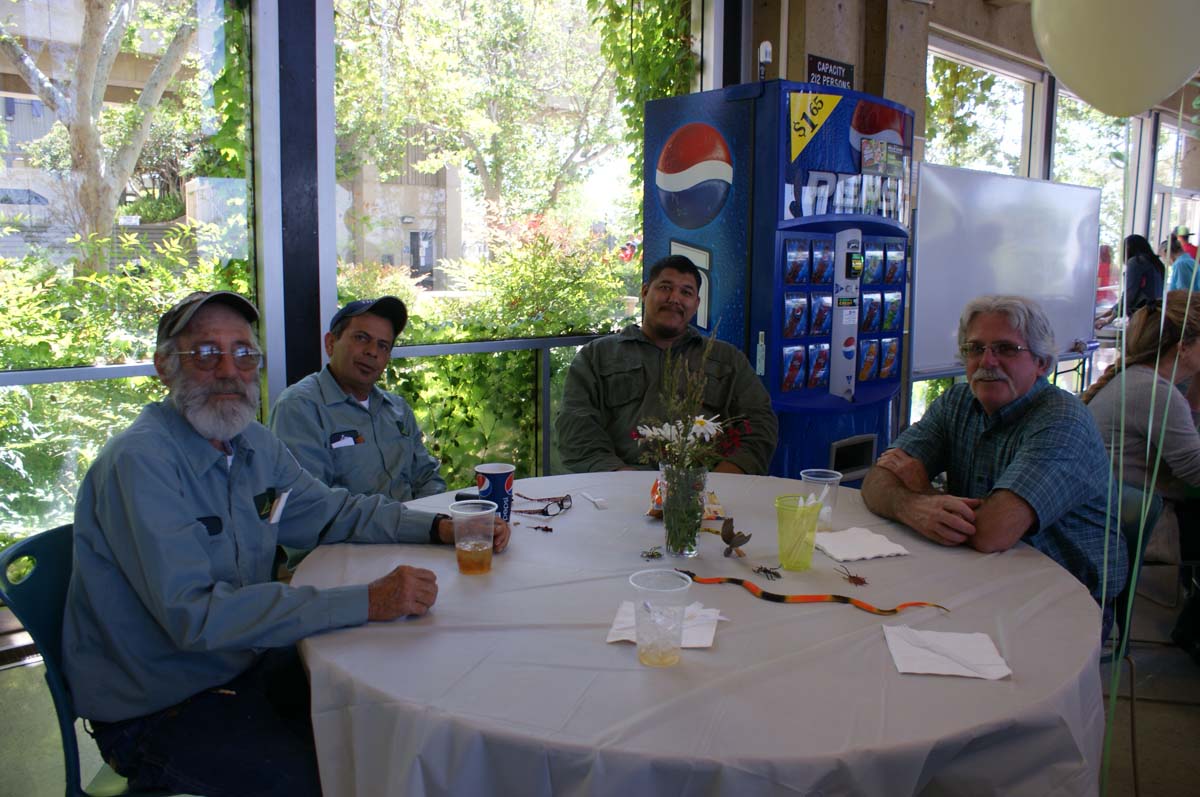 People enjoying the Classified Appreciation Luncheon
